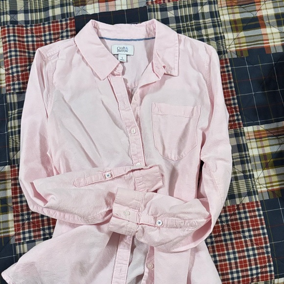 croft & barrow Tops - Croft & Barrow Light Pink Button-Up Shirt